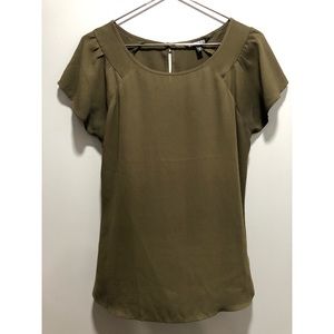Express Olive Green Women’s Top